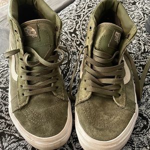 Vans high top scotchgard size 8